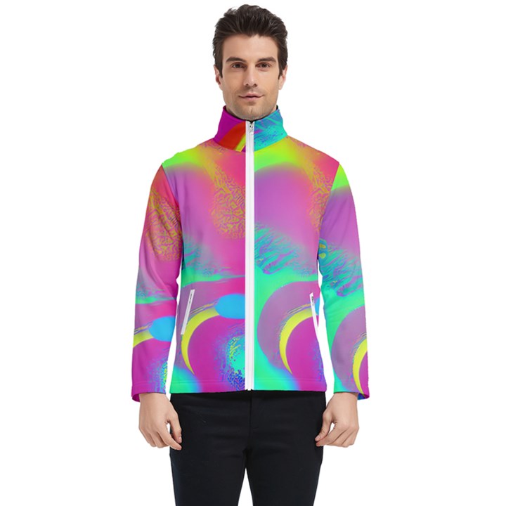 Fluid Background Men s Bomber Jacket