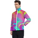 Fluid Background Men s Bomber Jacket View3