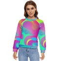 Fluid Background Women s Long Sleeve Raglan Tee View1