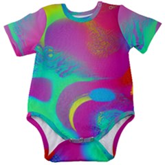 Fluid Background Baby Short Sleeve Bodysuit by GardenOfOphir