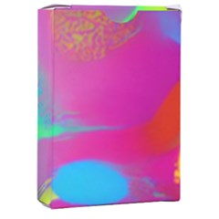 Fluid Background Playing Cards Single Design (rectangle) With Custom Box