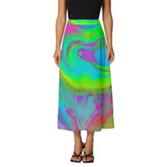 Fluid Artistic Classic Midi Chiffon Skirt