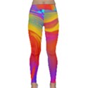 Liquid Art Pattern Classic Yoga Leggings View1