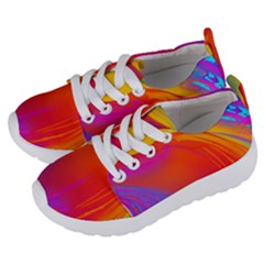 Liquid Art Pattern Kids  Lightweight Sports Shoes by GardenOfOphir