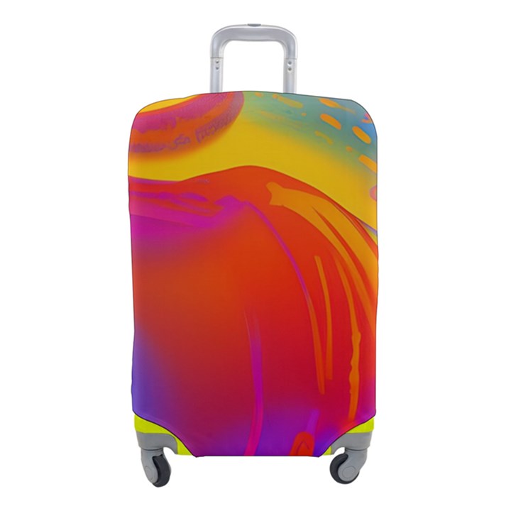 Liquid Art Pattern Luggage Cover (Small)