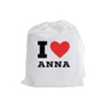 I love anna Drawstring Pouch (Large) View1