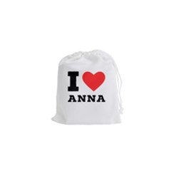 I Love Anna Drawstring Pouch (xs) by ilovewhateva