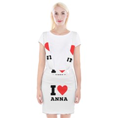 I Love Anna Braces Suspender Skirt by ilovewhateva