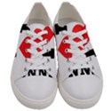 I love anna Men s Low Top Canvas Sneakers View1