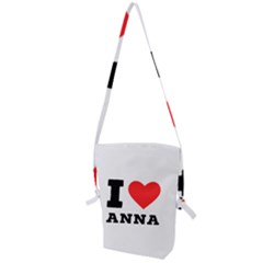 I Love Anna Folding Shoulder Bag by ilovewhateva