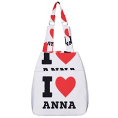 I Love Anna Center Zip Backpack by ilovewhateva