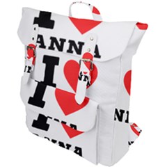 I Love Anna Buckle Up Backpack by ilovewhateva