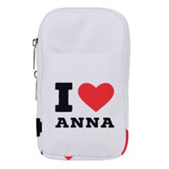 I Love Anna Waist Pouch (small) by ilovewhateva