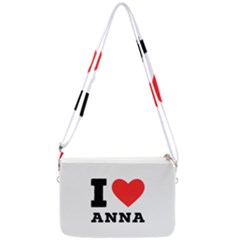 I Love Anna Double Gusset Crossbody Bag by ilovewhateva