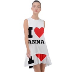 I Love Anna Frill Swing Dress by ilovewhateva