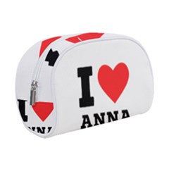 I Love Anna Make Up Case (small) by ilovewhateva