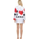 I love anna Long Sleeve Satin Robe View2