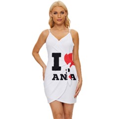 I Love Anna Wrap Tie Front Dress by ilovewhateva