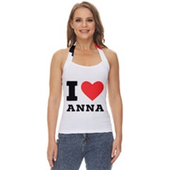 I Love Anna Basic Halter Top by ilovewhateva