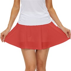 Cinnabar Orange	 - 	skort