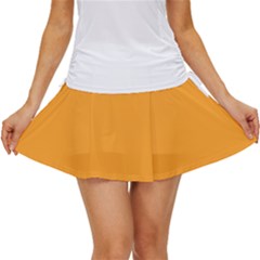 Zinnia Orange	 - 	skort by ColorfulSportsWear