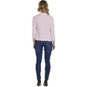 Rose  Quartz Pink	 - 	Casual 3/4 Sleeve Spring Jacket View4