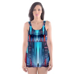 City People Cyberpunk Skater Dress Swimsuit