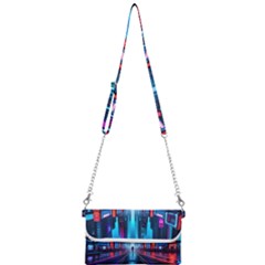 City People Cyberpunk Mini Crossbody Handbag