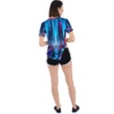 City People Cyberpunk Asymmetrical Short Sleeve Sports Tee View4