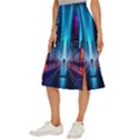 City People Cyberpunk Midi Panel Skirt View2