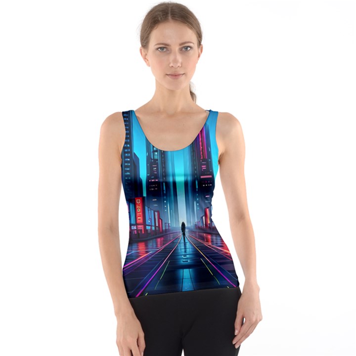 City People Cyberpunk Tank Top