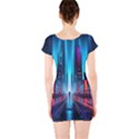 City People Cyberpunk Short Sleeve Bodycon Dress View2