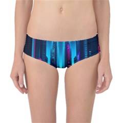 City People Cyberpunk Classic Bikini Bottoms by Jancukart