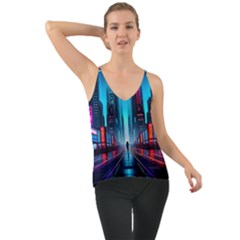 City People Cyberpunk Chiffon Cami