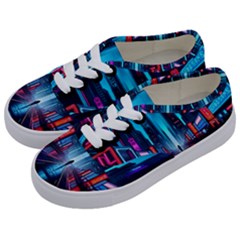 City People Cyberpunk Kids  Classic Low Top Sneakers