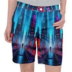 City People Cyberpunk Pocket Shorts