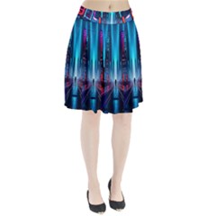 City People Cyberpunk Pleated Skirt