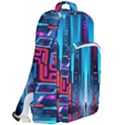 City People Cyberpunk Double Compartment Backpack View2