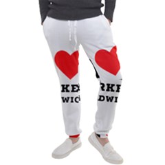 I Love Turkey Sandwich Men s Jogger Sweatpants by ilovewhateva