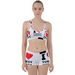 I Love Turkey Sandwich Perfect Fit Gym Set by ilovewhateva