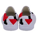 I love turkey sandwich Kids  Canvas Slip Ons View4