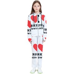 I Love Turkey Sandwich Kids  Tracksuit by ilovewhateva