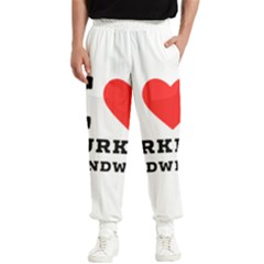 I Love Turkey Sandwich Men s Elastic Waist Pants by ilovewhateva