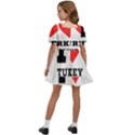 I love turkey sandwich Kids  Short Sleeve Dolly Dress View4