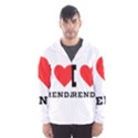 I love brenda Men s Hooded Windbreaker View1