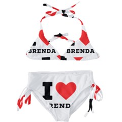 I Love Brenda Kids  Classic Bikini Set by ilovewhateva