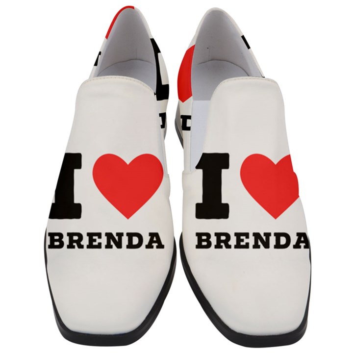 I love brenda Women Slip On Heel Loafers