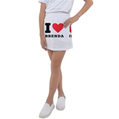 I Love Brenda Kids  Tennis Skirt by ilovewhateva