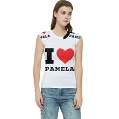 I Love Pamela Women s Raglan Cap Sleeve Tee by ilovewhateva