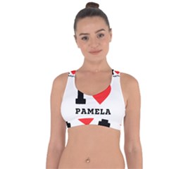 I Love Pamela Cross String Back Sports Bra by ilovewhateva